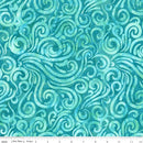 Riley Blake, Daisy Dots Batiks, Filigreel, Aqua