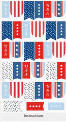 Riley Blake, Firecracker, Banner Panel