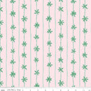 Riley Blake, Forever Neverland, Palm Stripe, Pink