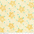 Riley Blake, Ink & Nectar Batiks, Frosted Lemon Yellow