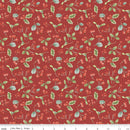 Riley Blake, Lisa Audit, Holiday Spirit, Berries, Red