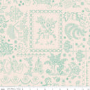 Riley Blake, Lori Holt, Berry & Sage, Embroidery, Latte