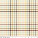 Riley Blake, Plaid Venture Club, Camper Plaid, Cream