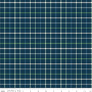 Riley Blake, Plaid Venture Club, Camper Plaid, Navy Blue