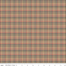 Riley Blake, Plaid Venture Club, Retriever Plaid, Brown