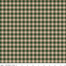 Riley Blake, Plaid Venture Club, Scout Plaid, Forest Green