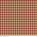 Riley Blake, Plaid Venture Club, Scout Plaid, Mahogany Red