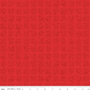 Riley Blake, Sew America, State Birds, Red