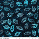 Riley Blake, Silver Shores Batiks, Alpine Lakes, Teal