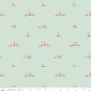 Riley Blake, Sweet Cotton Tales, Flopsy Fields, Mint Green