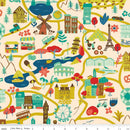 Riley Blake, The Genesis Of A Journey, It Takes A Village, Cream