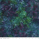 Rley Blake Elementals Batiks, Twirl & Swirl, Peacock