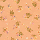 Robert Kaufman, Grove, Tossed Flowers, Peach