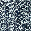 Robert Kaufman, Kasuri Batiks, Geometric, White on Blue