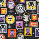 Robert Kaufman, Lights Out, Framed Characters on Black