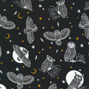 Robert Kaufman, Lights Out, Owls & Gravestones, Black