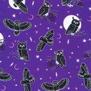 Robert Kaufman, Lights Out, Owls & Gravestones, Purple