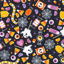 Robert Kaufman, Lights Out, Tossed Candy, Multi/Black