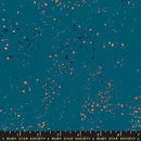 Ruby Star Society, Speckled Canvas, Turquoise, Metallic