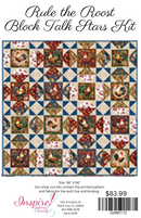 Rule The Roost/Block Talk Stars Quilt Kit