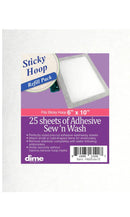 Sew & Wash for Sticky Hoop 6 X10 Sheets