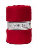 Shannon Fabrics, 3 Yard Cuddle Cut, Cardinal