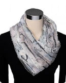 Shannon Fabrics, Infinity Scarf Cuddle Kit, Silver Fox
