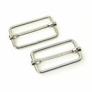 Slider Buckles- 1.5" Nickel