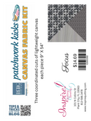 Sneaker Fabric Kit 7oz Canvas - Focus Colorway