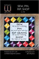 Staci Quilts, Sew, Pin, Rip, Shop Quilt Pattern