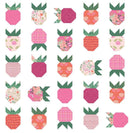 Citrus & Mint Design, Strawberry Fields Quilt Pattern