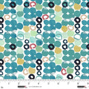 Studio E,  Color Me Abstract, Circular Stripe, Teal