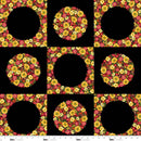 Studio E, Dots and Holes Seasonal, Harvest Panel, Black