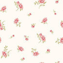 Studio e, Elizabeth, Single Floral Toss, Parchment