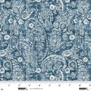 Studio e Fabrics, Pieces of America, Blue Paisley