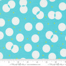 Sweet and Plenty, White Dots on Aqua