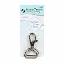 Swivel Clip & D-Ring Nickel
