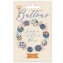 Tilda, Creating Memories Summer Btn 5pc 10mm and 12mm