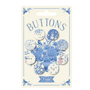 Tilda, Something Blue Buttons, 8pc 20mm Light