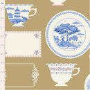 Tilda, Something Blue, Labels & Ornaments, Ochre