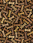 Timeless Treasures, Dog Bones on Black