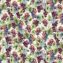 Timeless Treasures, Grapes with Leaves, Cream