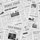 Timeless Treasures, Sports, Newspaper Collage