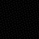 Timeless Treasures, Tossed Scissors, Black on Black