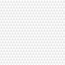 Timeless Treasures, White on White, Christmas Tree Geometric