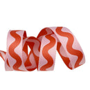 Tula Pink, Renaissance Ribbon, 1 " (25mm) Wide, Lil Squiggle, Coralline