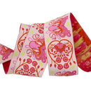 Tula Pink, Renaissance Ribbon, 1 7/8" (48mm) Wide, Octogarden, Corallaine