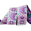 Tula Pink, Renaissance Ribbon, 1 7/8" (48mm) Wide, Octogarden, Ultraviolet