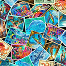 Underwater Paradise-Sea Life Stamps, Multi