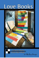 Villa Rosa, Love Books Table Runner Pattern